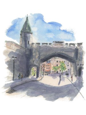 Porte St Jean, Québec